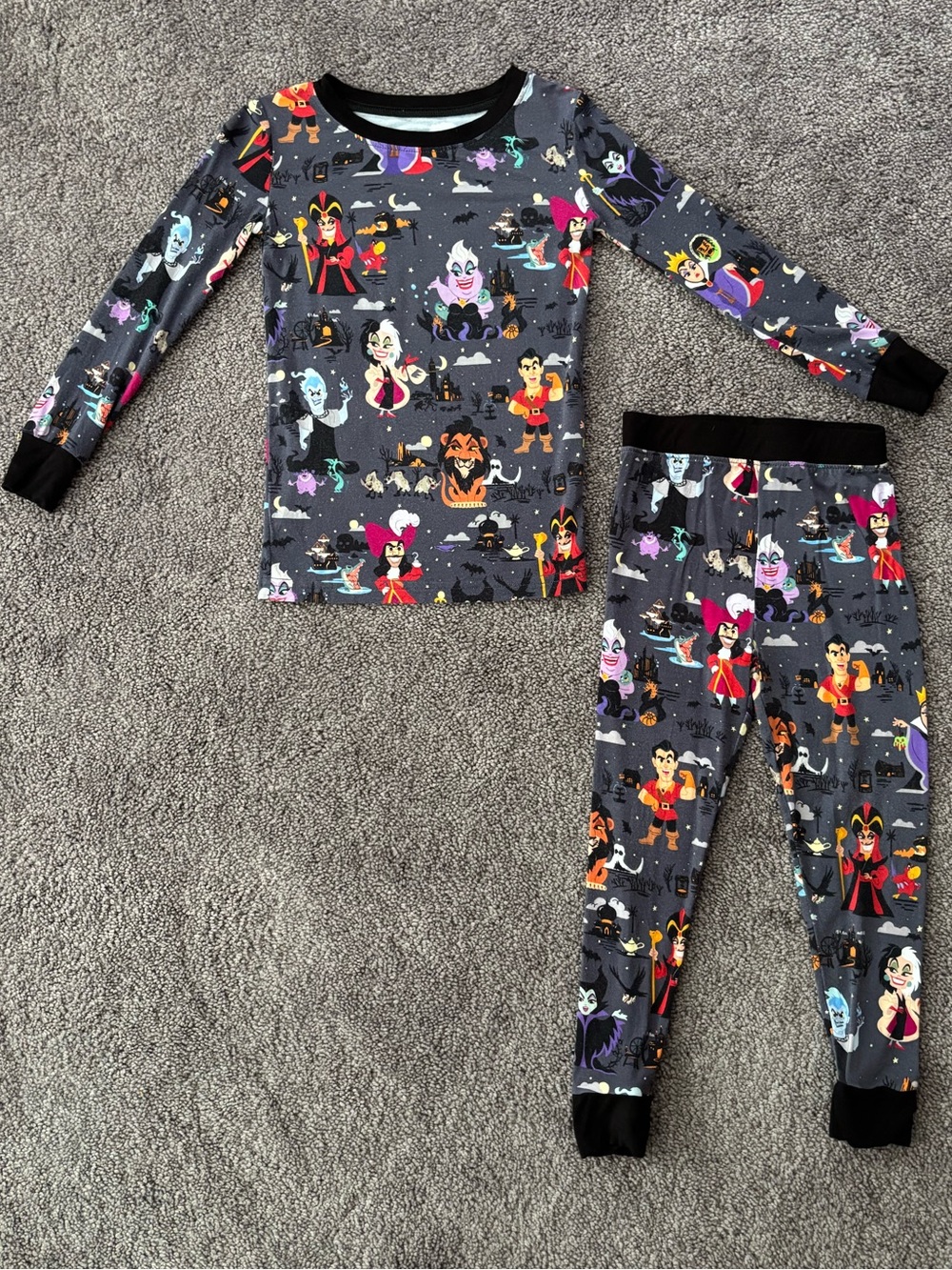 Little Sleepies Disney Villains Pajamas 2T
